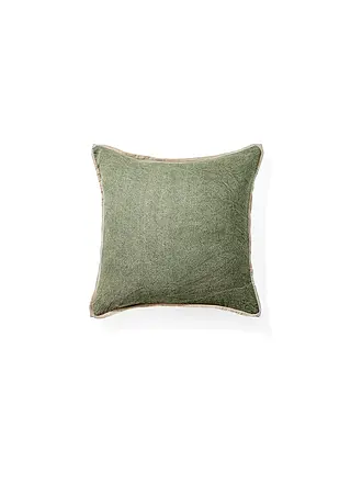 FYNCH-HATTON | Kissen 45x45cm KALAMA Berry | dunkelgrün